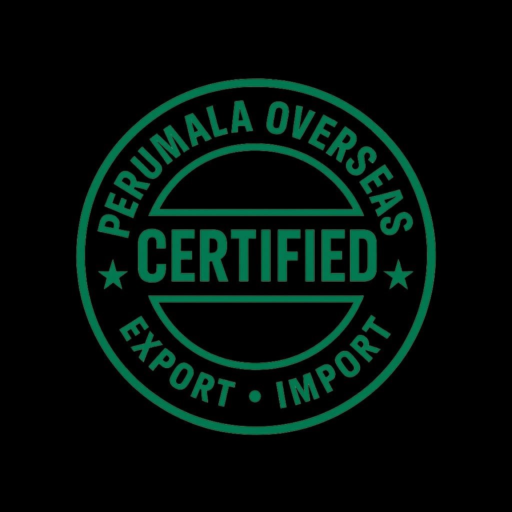 Perumala Overseas Certified Seal