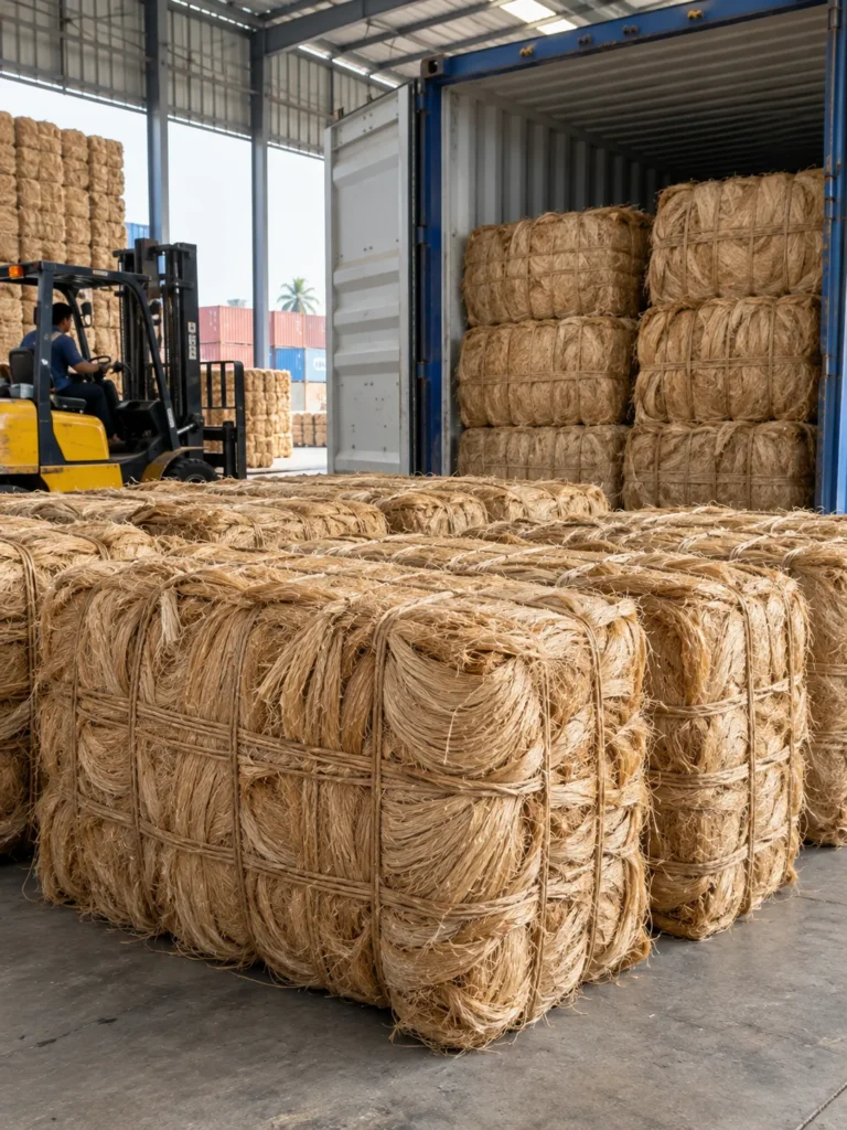Indian raw jute fiber for spinning, rope and industrial applications