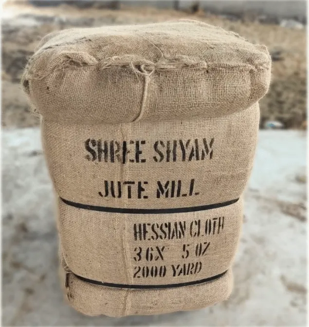 Jute Hessian Cloth – natural jute fabric roll – Indian export product