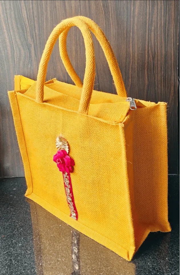 Jute Tote Bags – premium export grade jute fabric with custom options – Indian export product