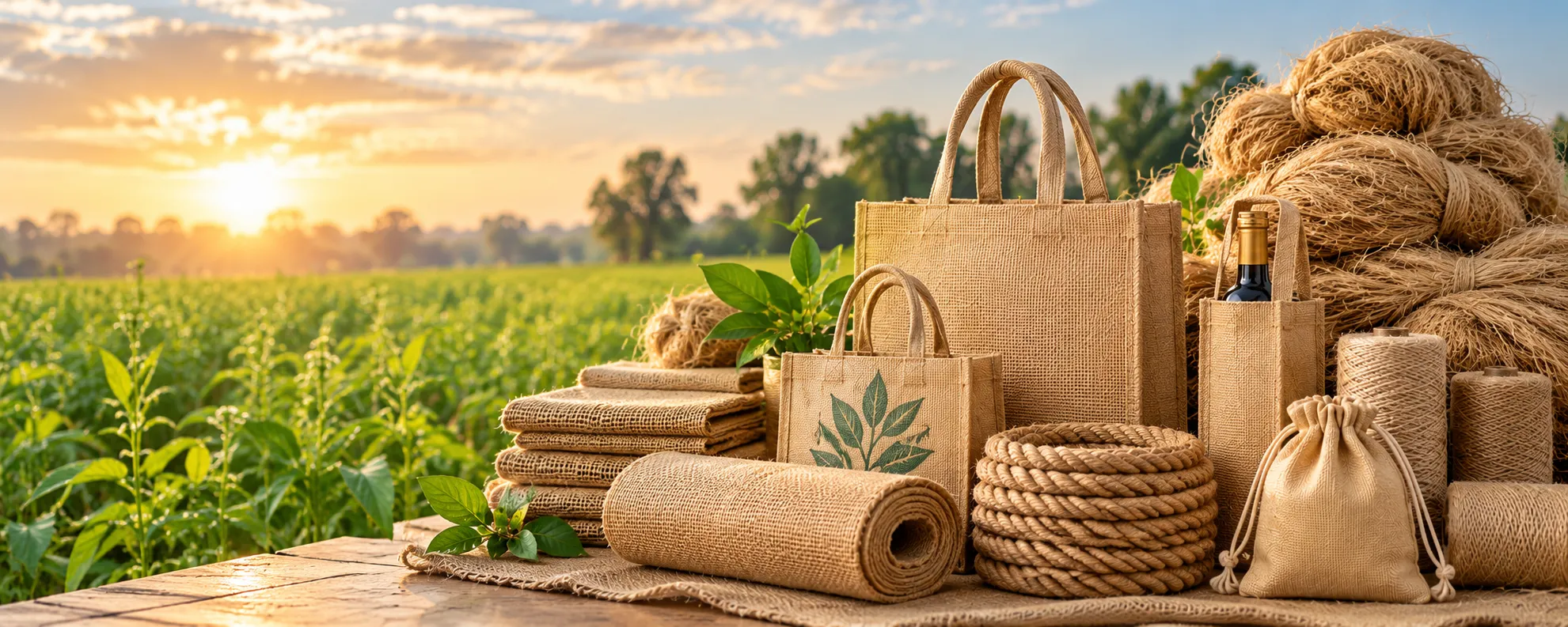 Indian jute products for bulk export and international sourcing