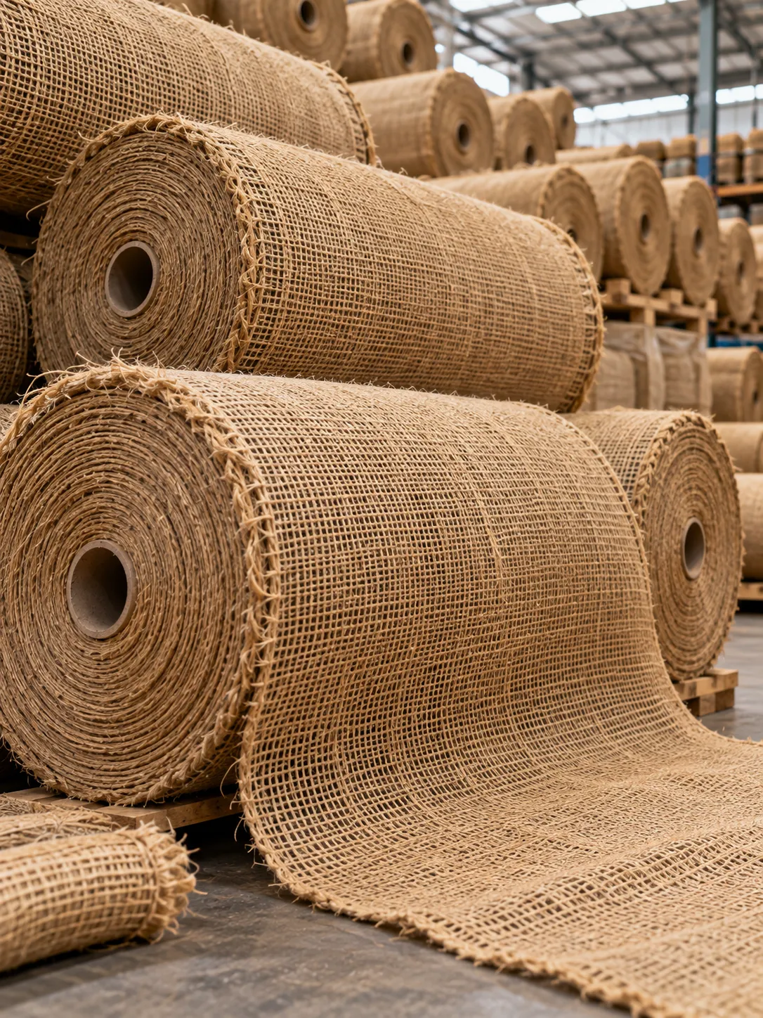 Jute Hessian Cloth – natural jute fabric rolls – Indian export product